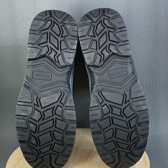 Hi-Tech Trencher Workboot shoe Soft Toe Men's Size 12 Black - Picture 6 of 8